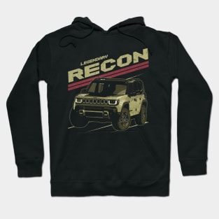 Jeep Recon Jeep car trailcat Hoodie